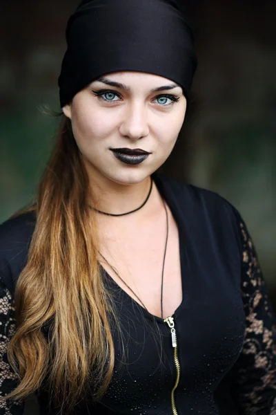 Modern beautiful witch — Stock Photo, Image