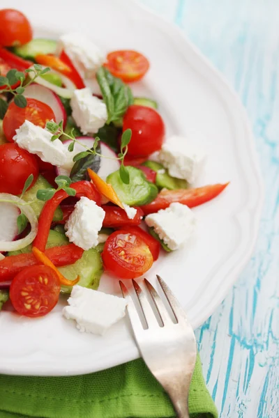 Cäsarensalat, Sommersalat — Stockfoto