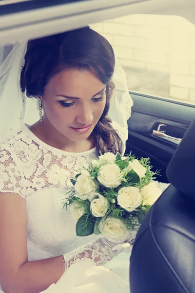 Guardando bouquet, colorato — Foto Stock