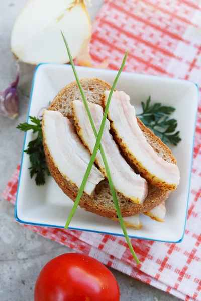 Ukrainian national dish — Stock Image Ukrainian national dish Royalty Free Stock Photos