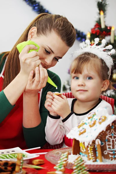 Girl with cookies — Stock Photo, Image