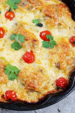 kiraz domates ile güveç