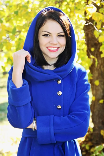 Smiling brunette — Stock Photo, Image