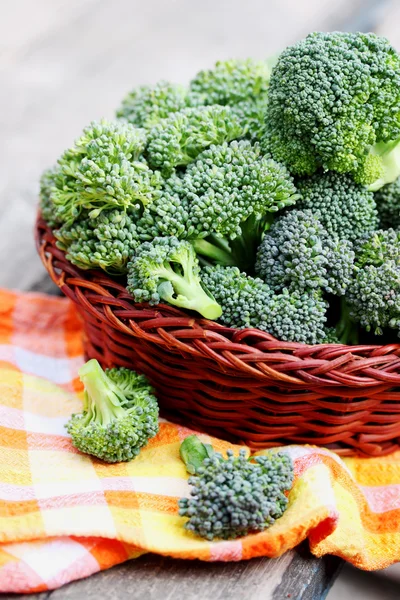 Økologisk sunde fødevarer-broccoli - Stock-foto