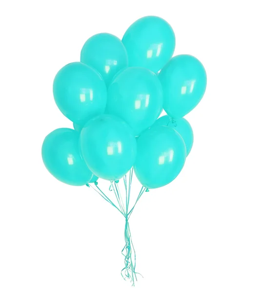 Turquoise ballonnen — Stockfoto