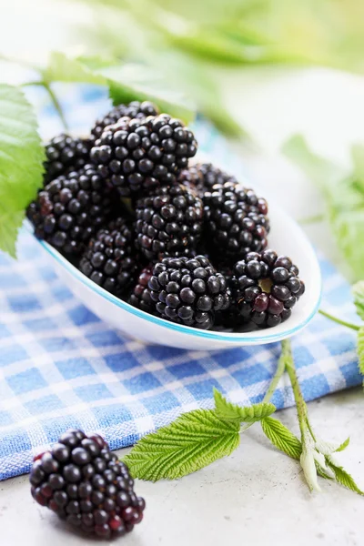 Gesunde Ernährung, Brombeeren — Stockfoto