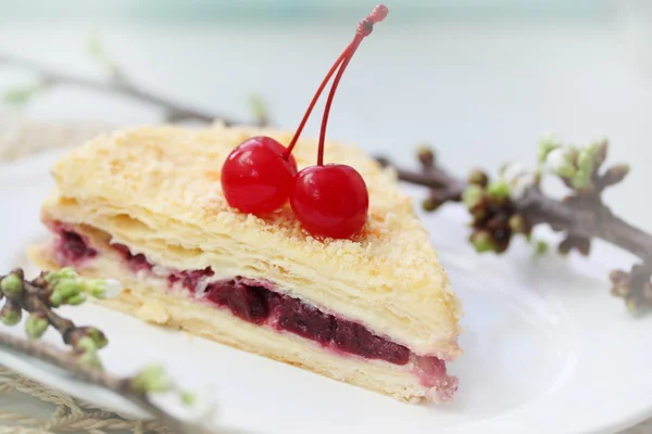 Napoleon-Dessert — Stockfoto