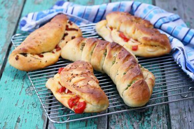 Ev ciabatta domates ile