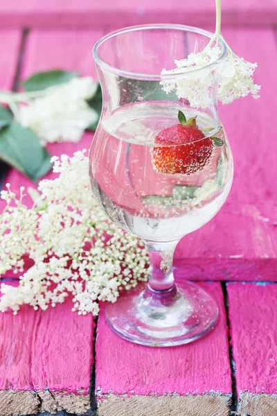 Kvass em um copo — Fotografia de Stock