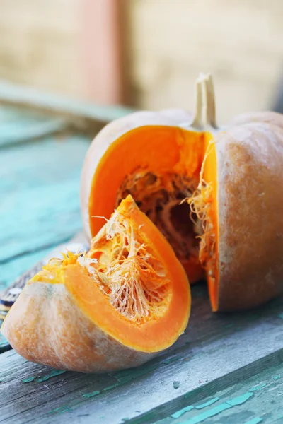 Zucca tagliata — Foto Stock