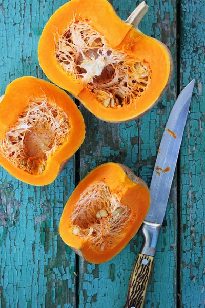 Pumpkin, top view — Stock Photo, Image