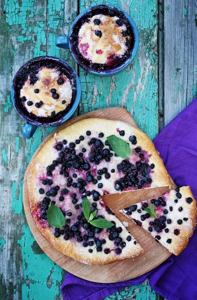 Pasteles con arándanos — Foto de Stock