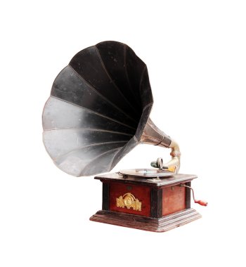 Old gramophone clipart