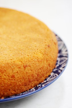 Sünger kek krem olmadan