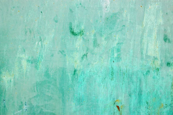Turquoise gebarsten verf — Stockfoto