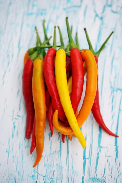 Chili  on a  board — Stock Photo, Image