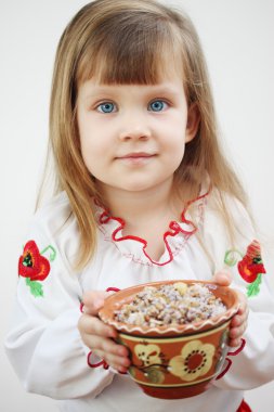 geleneksel Noel kutia çanak