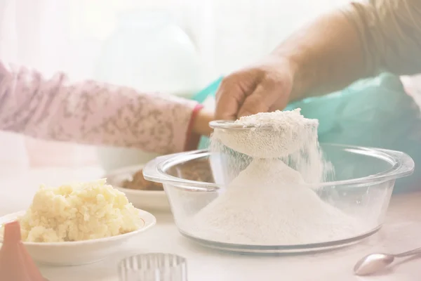 Razem Przesianej mąki — Zdjęcie stockowe