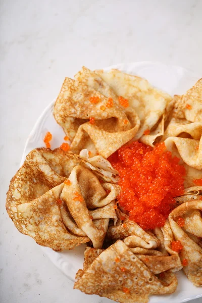 Lanche salgado para Shrovetide . — Fotografia de Stock