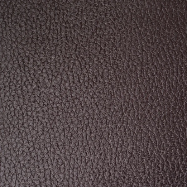 Dark brown leather texture — Stock Photo, Image