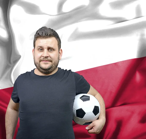 Proud football fan of Poland