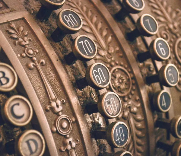 Antique cash register — Stock Photo, Image