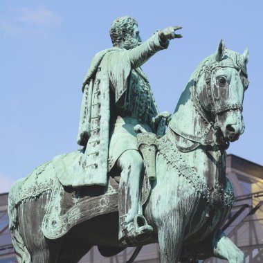 anıt duke mihailo Obrenoviç Belgrad Sırbistan