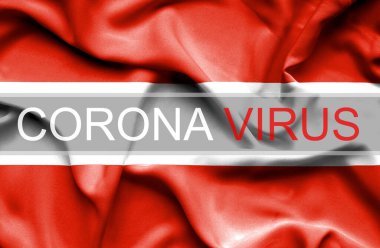 Avusturalya kavramsal görüntüsünde Coronavirus