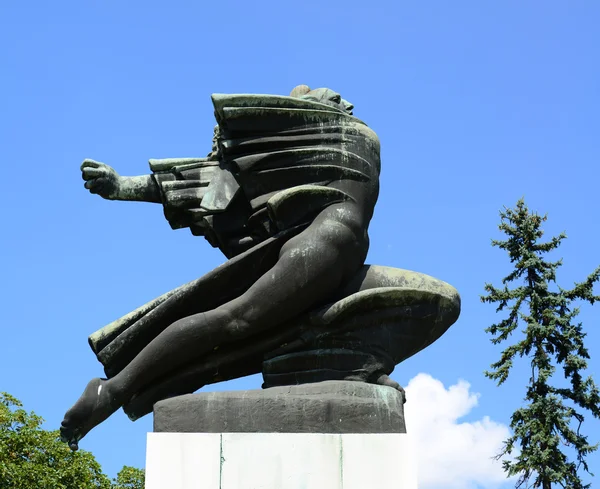 Francja pomnik w parku kalemegdan w Belgradzie — Zdjęcie stockowe