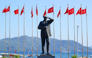 anıt ilk başkanı Türkiye'de mustafa kemal Atatürk