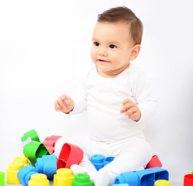 güzel bebek kız renkli oyuncaklar - studio vurdu