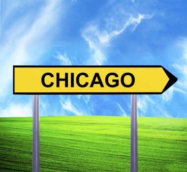 kavramsal ok işareti ile metin - güzel manzara karşı ch