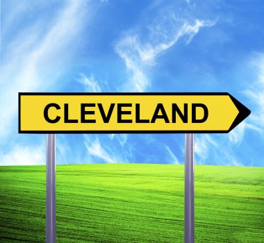 kavramsal ok işareti ile metin - güzel manzara karşı cl