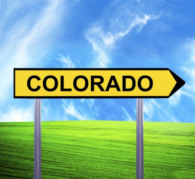 kavramsal ok işareti ile metin - güzel manzara karşı co