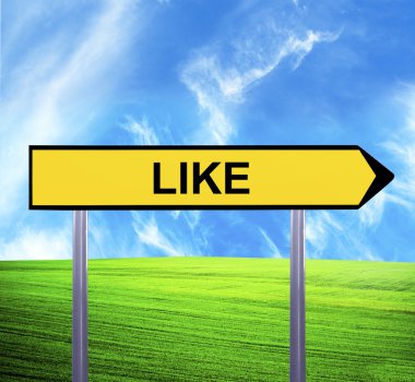 kavramsal ok işareti metin - li ile güzel bir manzara karşı