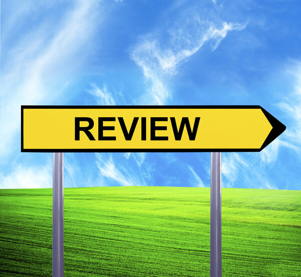 Conceptual arrow sign against beautiful landscape with text - RE