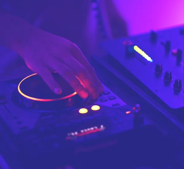 DJ Music night club — Stock Photo, Image