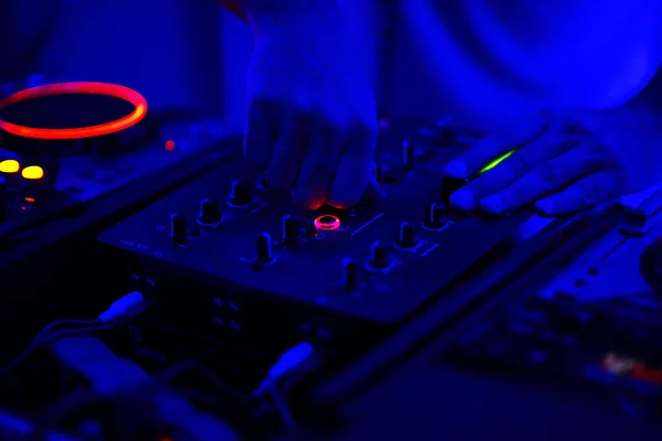 DJ Music night club — Stock Photo, Image