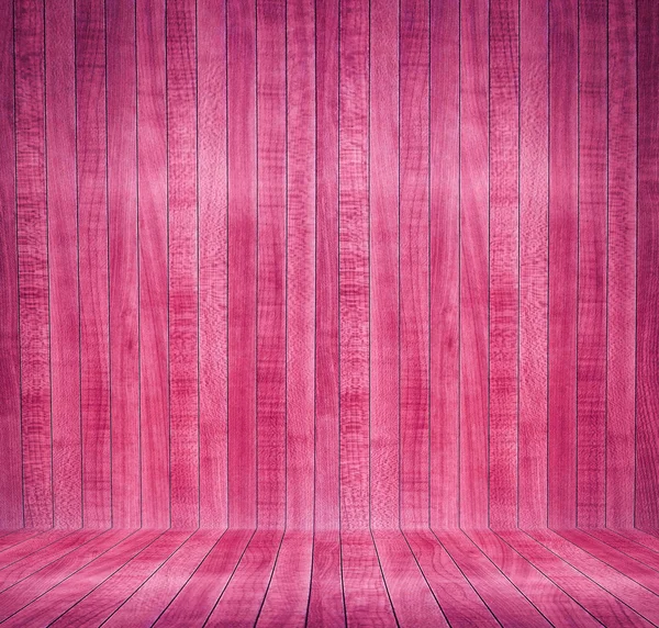 Interior abstrato com piso de madeira parquet rosa — Fotografia de Stock