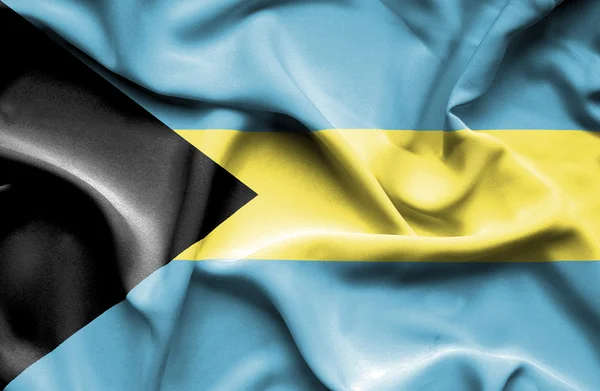 Bahamas ondeando bandera — Foto de Stock