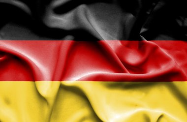 Almanya dalgalanan bayrak