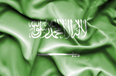 Suudi Arabistan dalgalanan bayrak