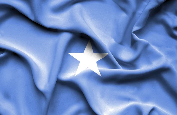 Somalia waving flag — Stock Photo, Image