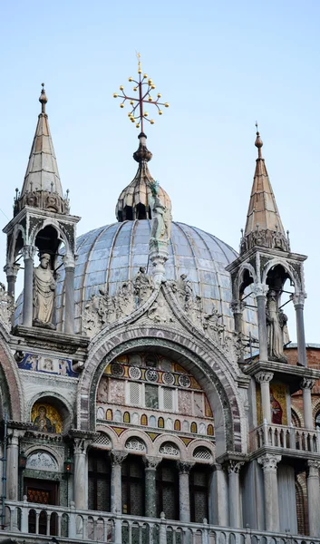Куполи базиліки Сан Марко, Венеція, Італія — стокове фото