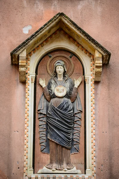 Het platform details in de buurt van San Marco Piazza at Venetië Italië — Stockfoto