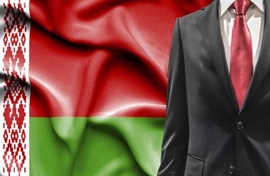Beyaz Rusya takım elbiseli adam