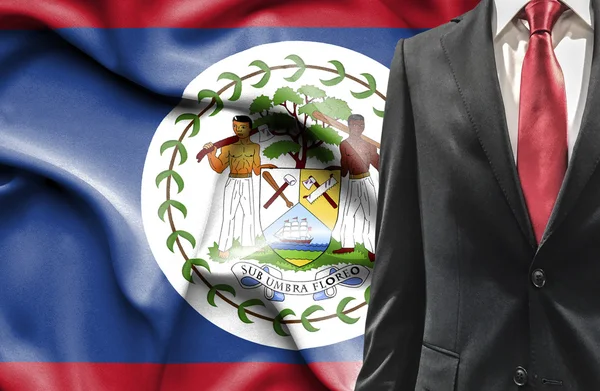 Man in suit from Belize — Stock Photo, Image