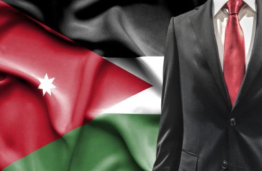 Jordan gelen takım elbiseli adam