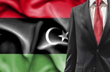 Libya dan takım elbiseli adam
