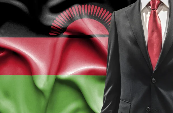 Malavi gelen takım elbiseli adam